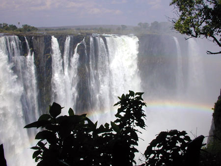 victoria falls from zimbabwe side 2002